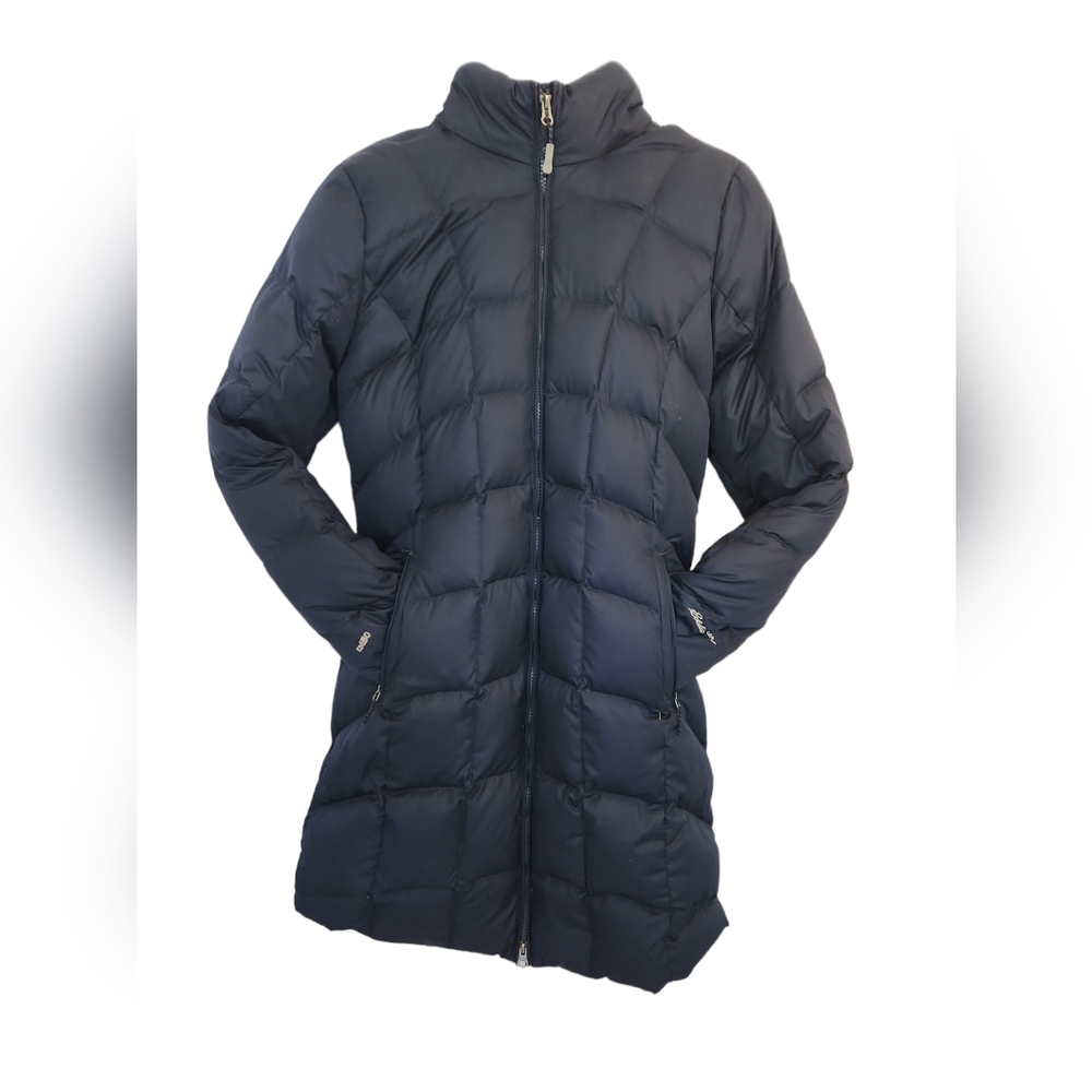 EDDIE BAUER Navy Winter Puffer Jacket